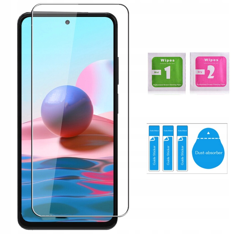 

Szkło Hartowane 9H Szybka do Xiaomi Redmi Note 10