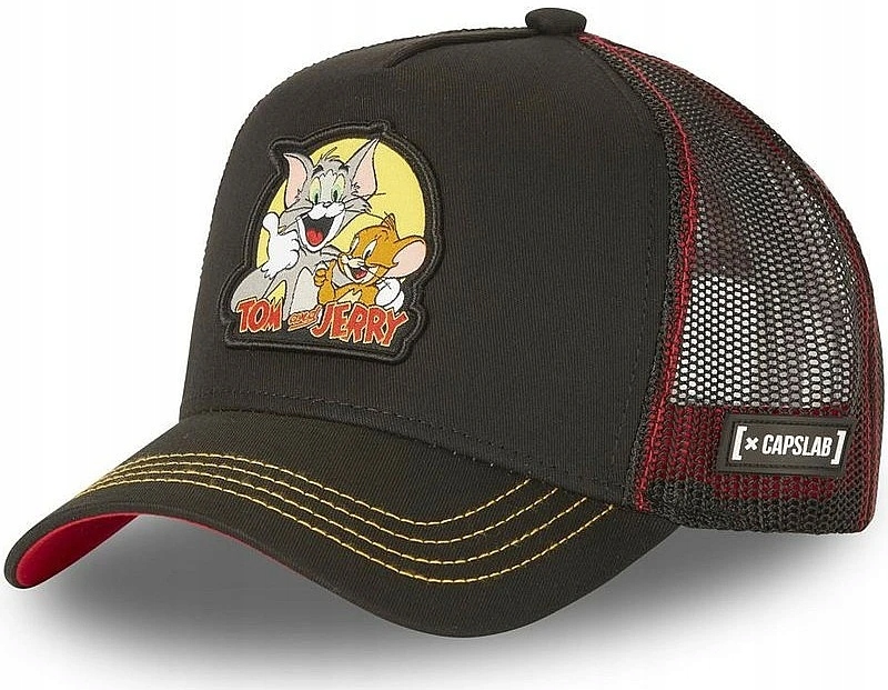 czapka z daszkiem Capslab Tom and Jerry Trucker 13608014975 Allegro.pl