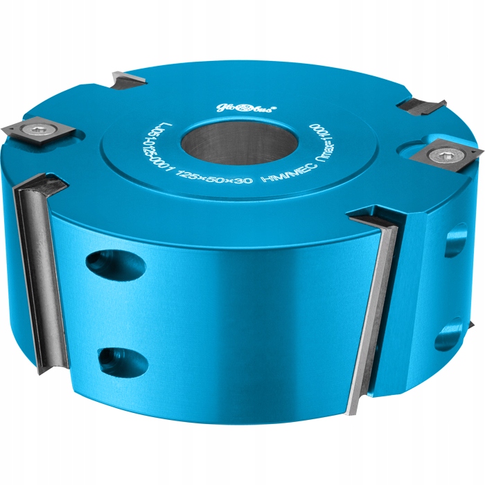 Globus Aluminiová Frézová Hlava Na Dřevo 125x30x50/4z n=2+2 LJ051-0125