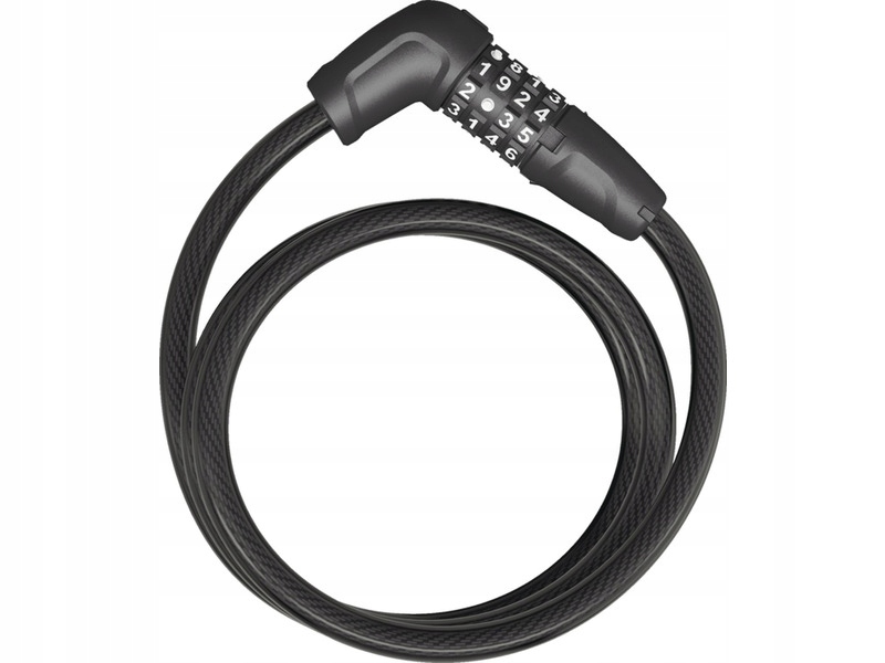 Zapięcie rowerowe Abus Tresor 6412C/120 Linka Czarny