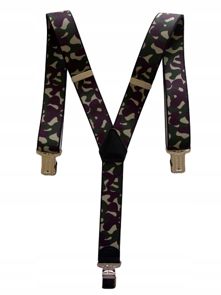 

Szelki męskie do spodni moro wojskowe military