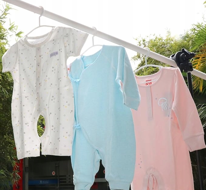 Wieszaki dla dziecka Ilauke białe plastikowe 33 sztuki wieszaki dziecięce Kod producenta brak