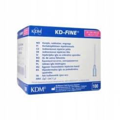 

Igły iniekcyjne Kd-fine 1,2x40 mm (18G) 100 szt.