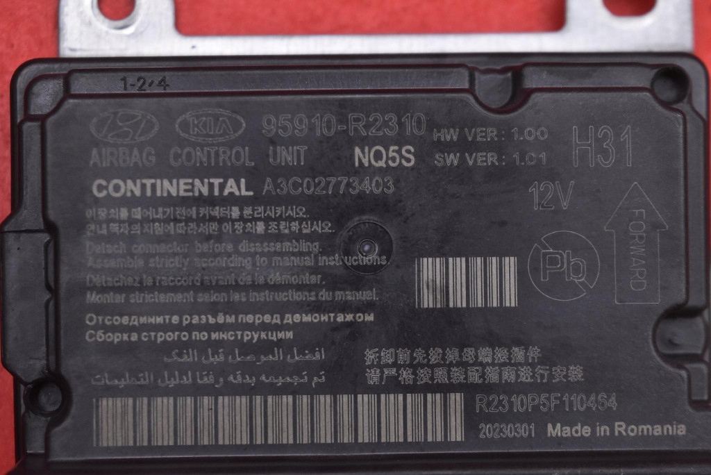 modulo SENSOR airbag airbag 95910-R2310 KIA SPORTAGE 5 V 21-25