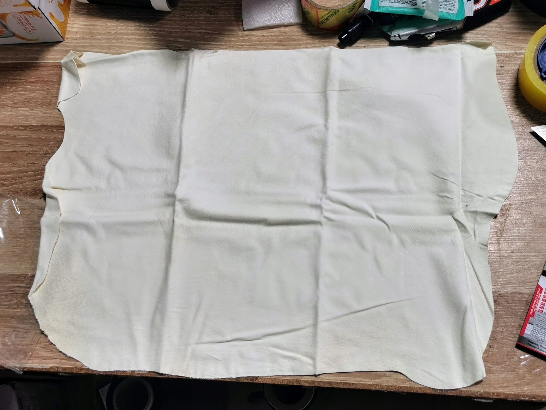 Naturalna Ircha Premium 50x60 owcza skóra do czyszczenia samochodu