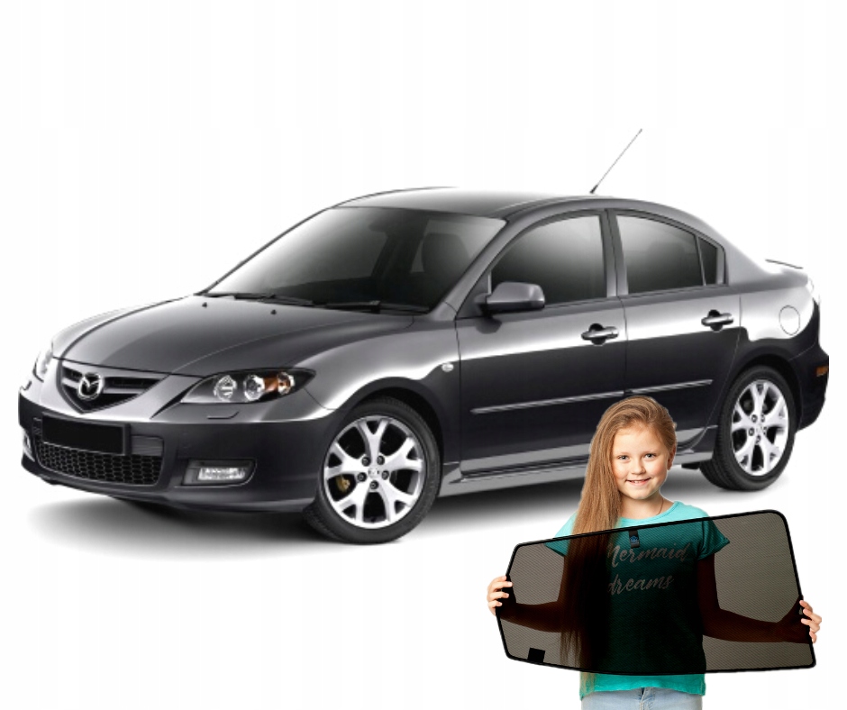 Záclony Slnečné clony určené pre Mazda 3 1 I Sedan