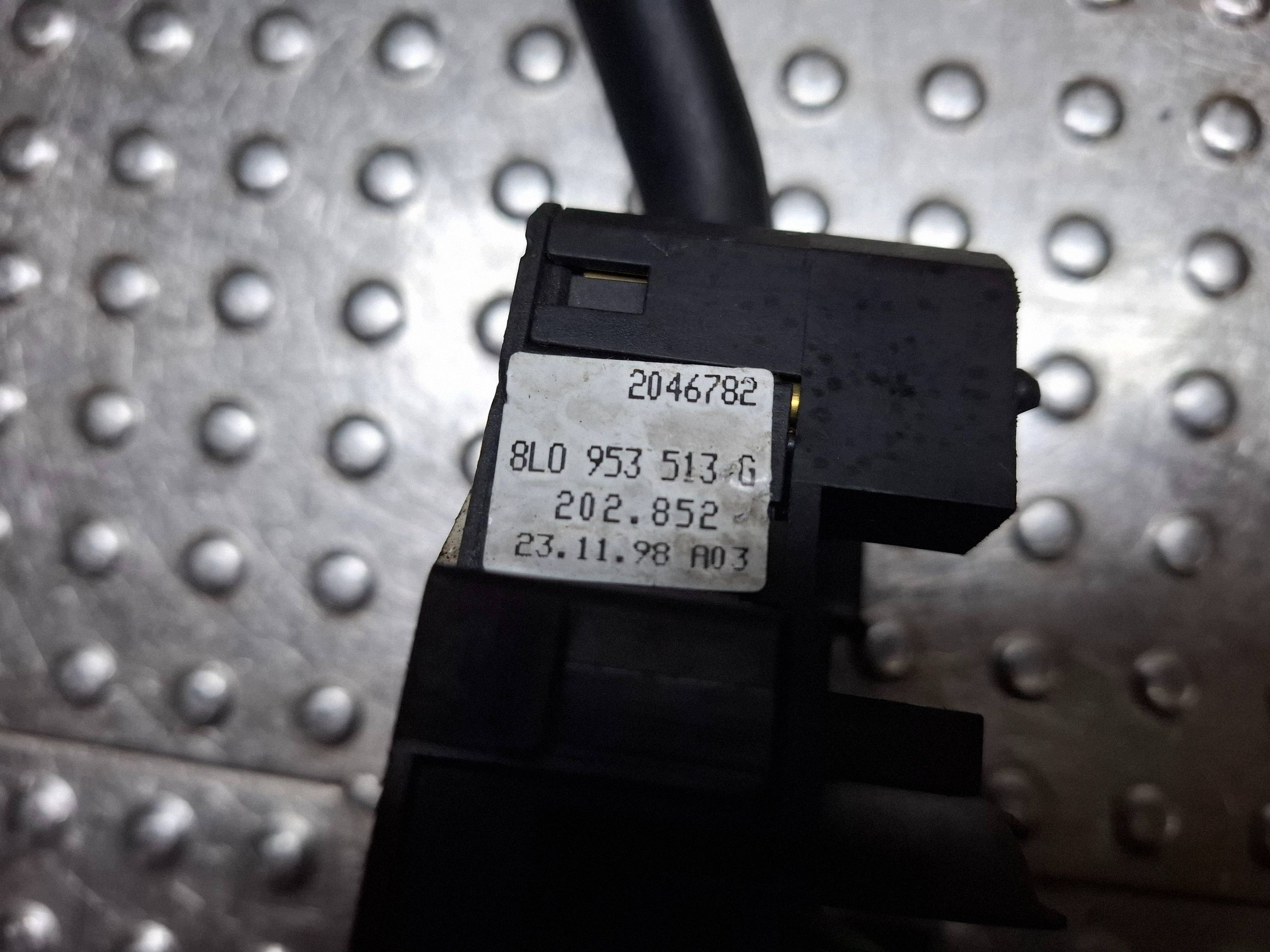 MANETKA DEVIO LUCI TERGICRISTALLO TERGI 8L0953513G AUDI A6 C5 A4 B5 A3 8L