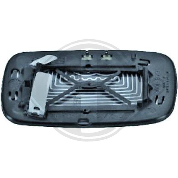 7614027 - Скло дзеркала для VOLVO S40 / V50 04-12