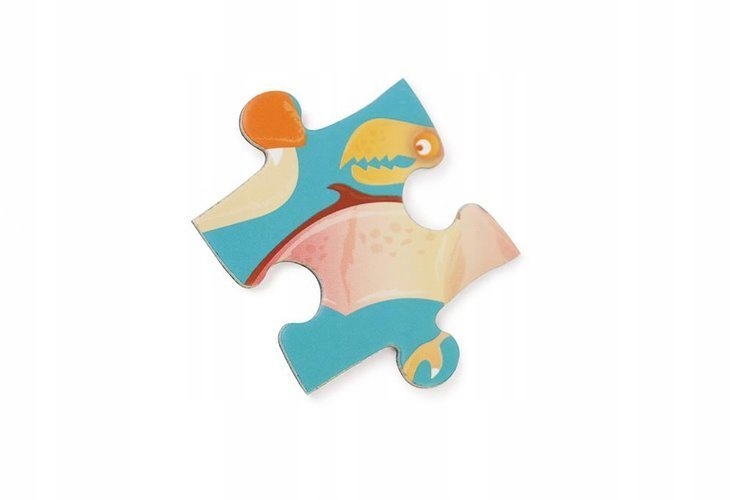 Puzzle Magnetyczne Książka Podróżna Dino 40 el. Wiek dziecka 3 lata +
