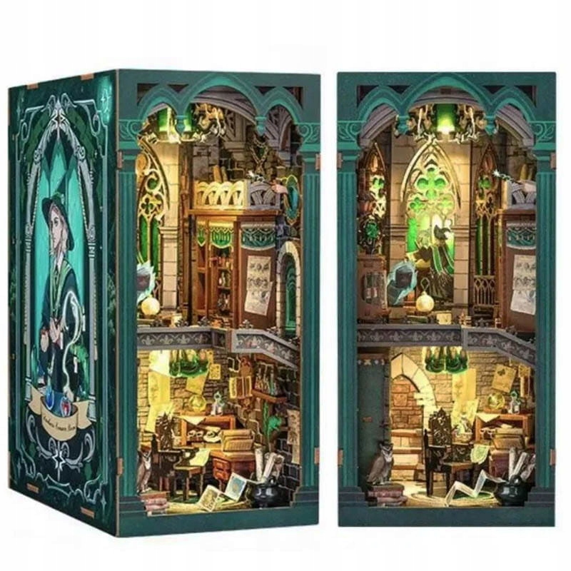 Miniaturowy domek Book Nook Pokój życzeń
