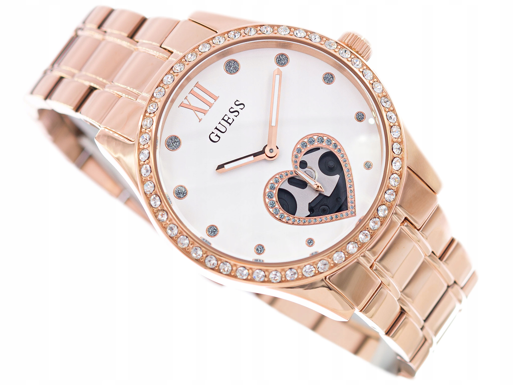 Dámské Hodinky Guess GW0380L3 S Zlatými Krystaly
