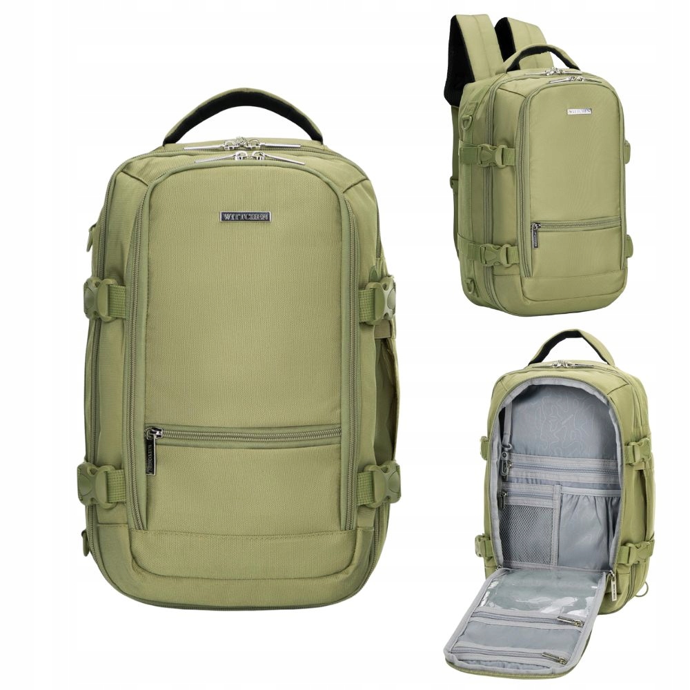 Batoh kabinový do letadla Wittchen 29-3P-000-80 Wizz Air, lehký, prostorný