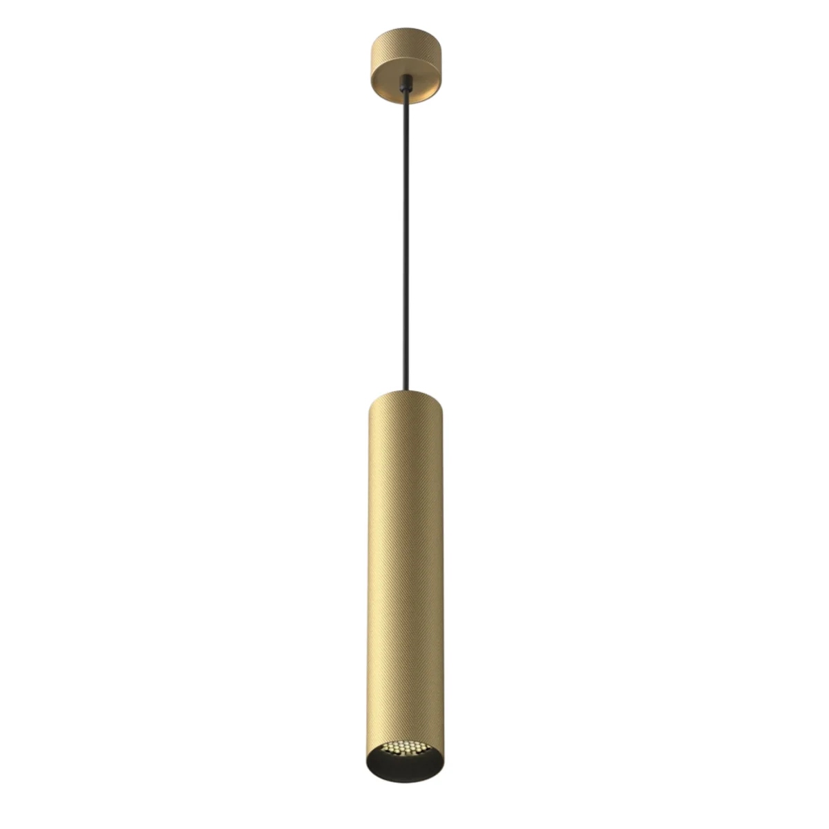 Maytoni Závesná lampa zlatá tuba GU10 10W Aluminium Artisan IP20