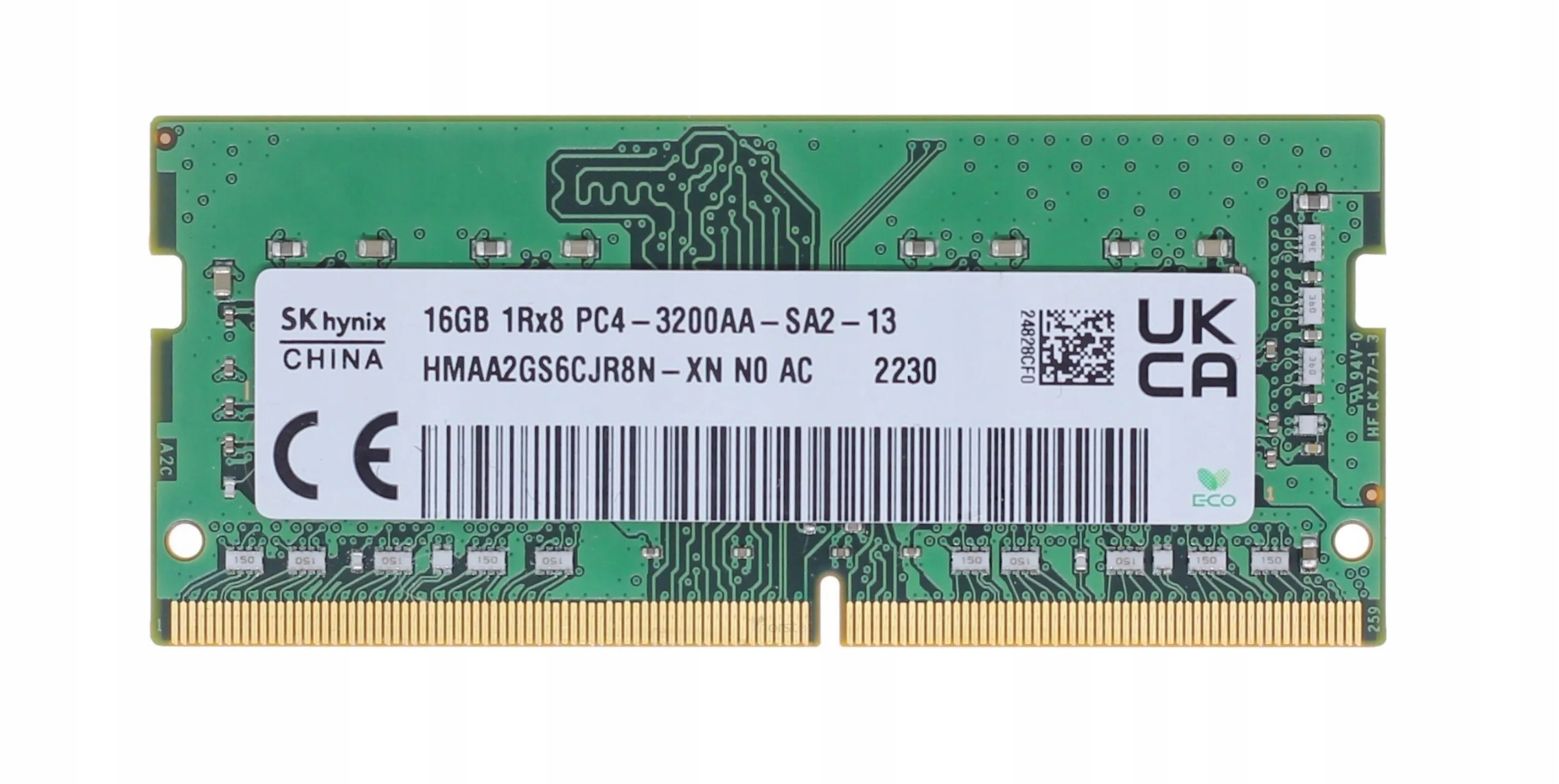 Pamäť Ram 16GB DDR4 Sk Hynix 3200 MHz 1.20V PC4-3200V HMAA2GS6CJR8N Xn
