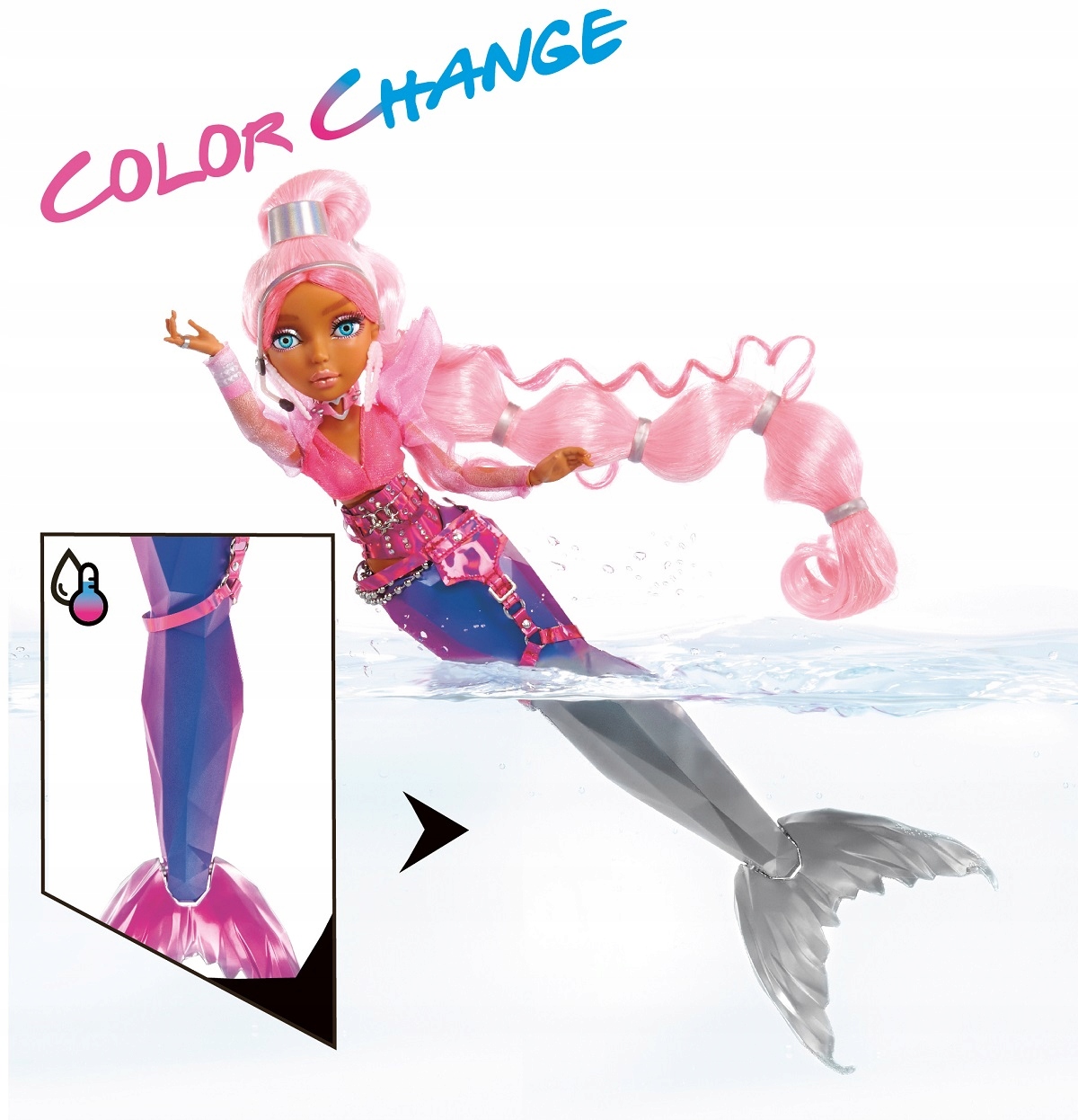 MERMAZE MERMAIDZ LALKA SYRENKA HARMONIQUE 580805 Bohater / Bajka Inny