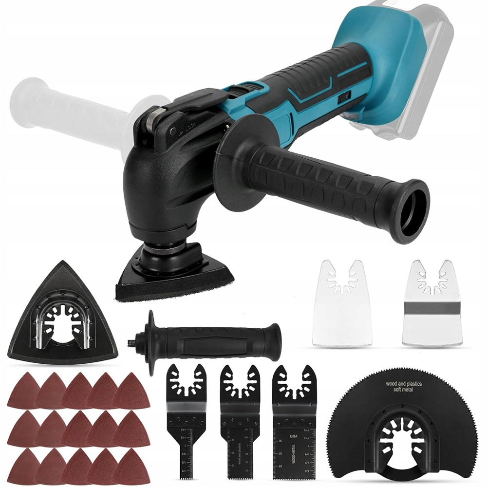 Výkonné Multifunkční Akumulátorové Oscilační Zařízení 300 W 1100 R/min