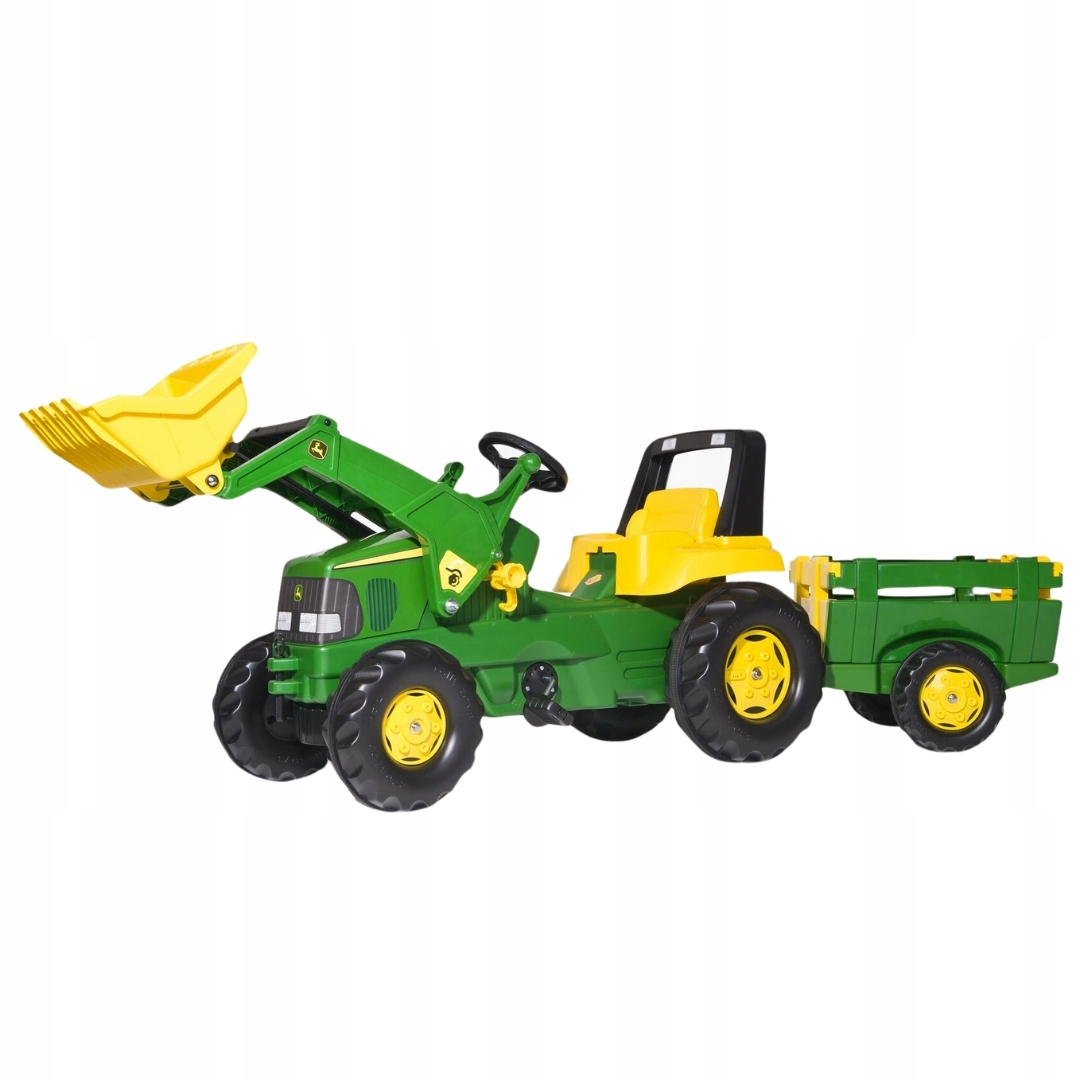 Traktor John Deere z przyczepą i ładowaczem Rolly Toys