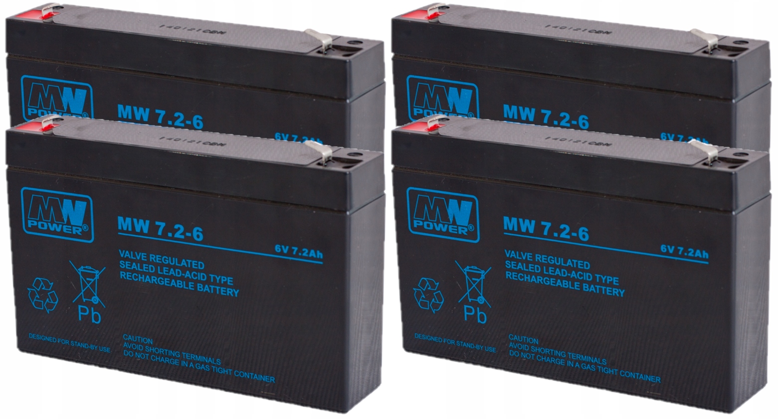 APCRBC34 RBC 34 #34 ZESTAW AKUMULATORÓW PAKIET BATERII UPS APC 4x MW 7.2-6