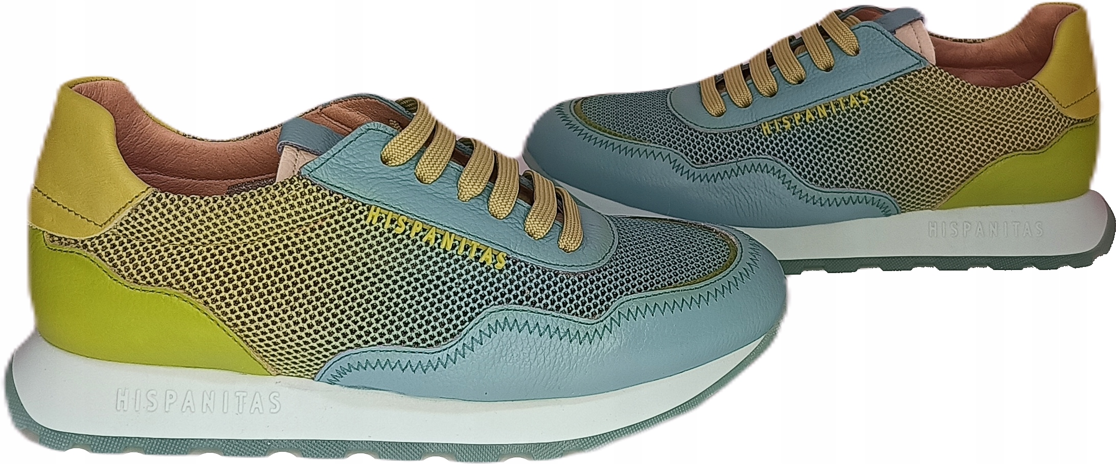 sportovní Síťované polobotky Hispanitas BHV243231 Modrozelené r37
