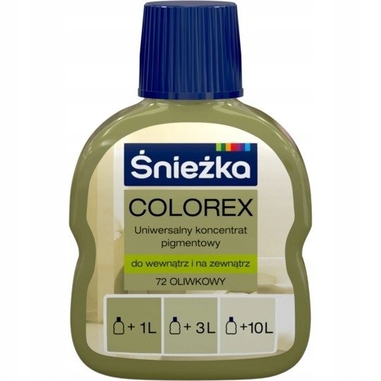 

Śnieżka Pigment Colorex 100ml Oliwkowy 72