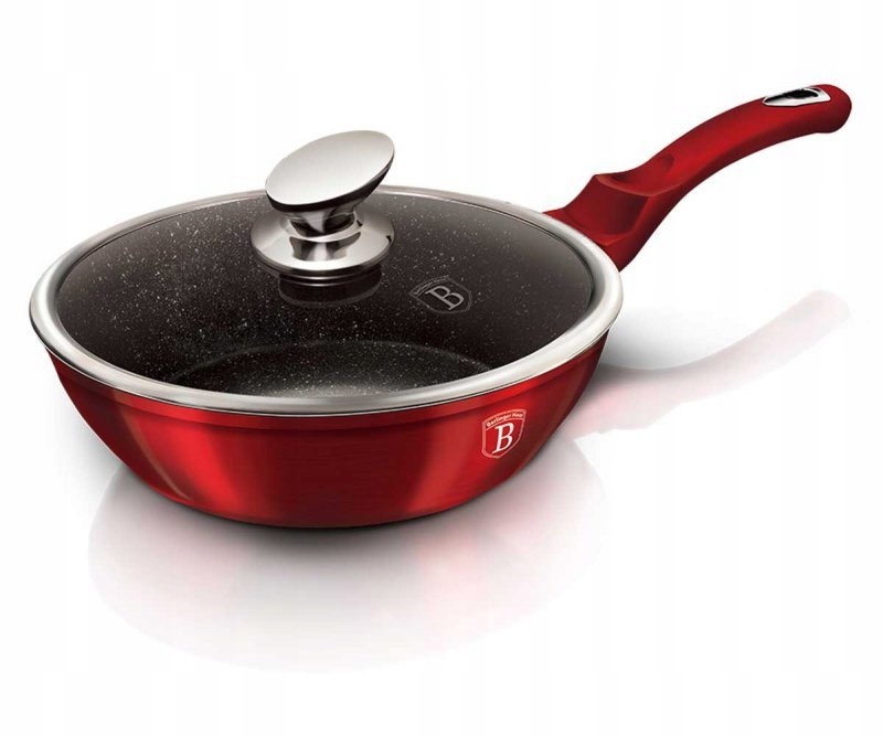 Granitová Pánev 24 cm Berlinger Haus Red Metallic Line BH-1259