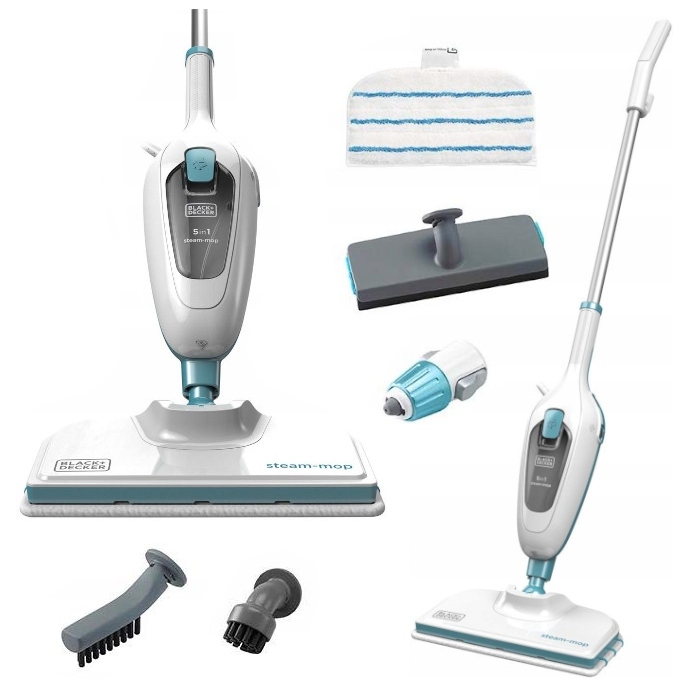Parný mop Black & Decker FSMH13E5 5w1 1300W
