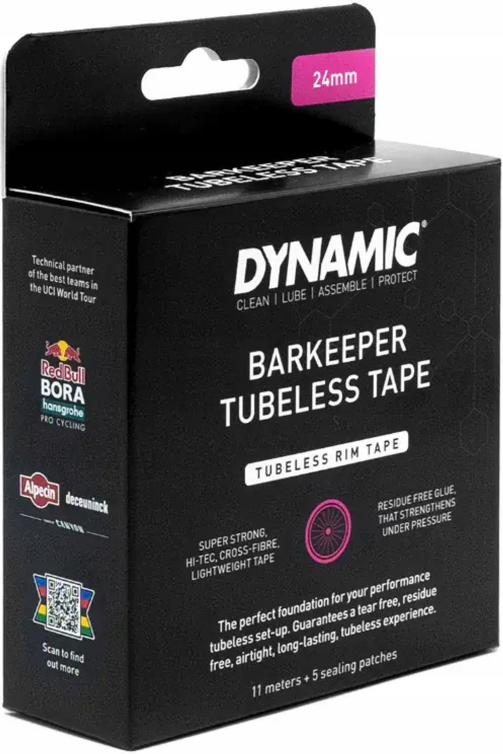 Dynamic taśma do obręczy Tubeless Barkeeper 11m x 26mm
