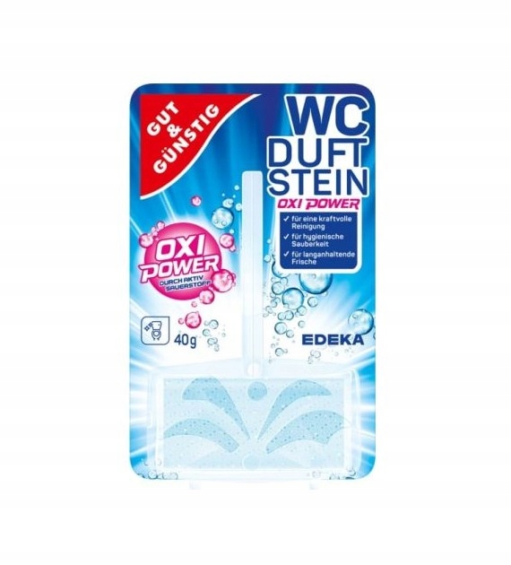 

Zawieszka do Wc Gg Duftstein oxi power 40 g