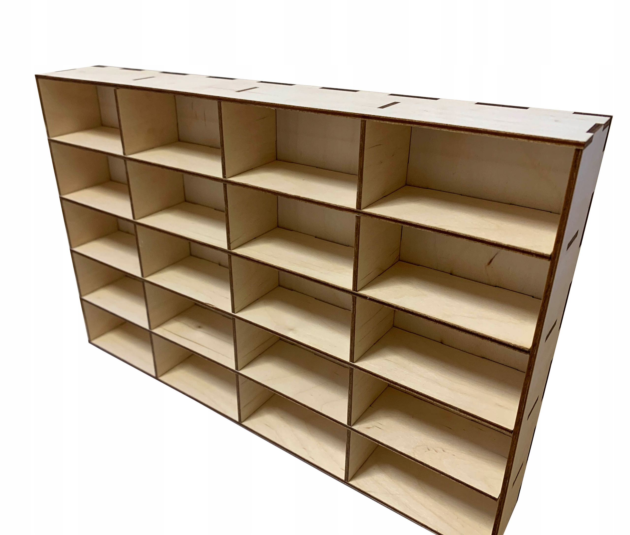 

półka na samochodziki resoraki - 20 miejsc 5x4