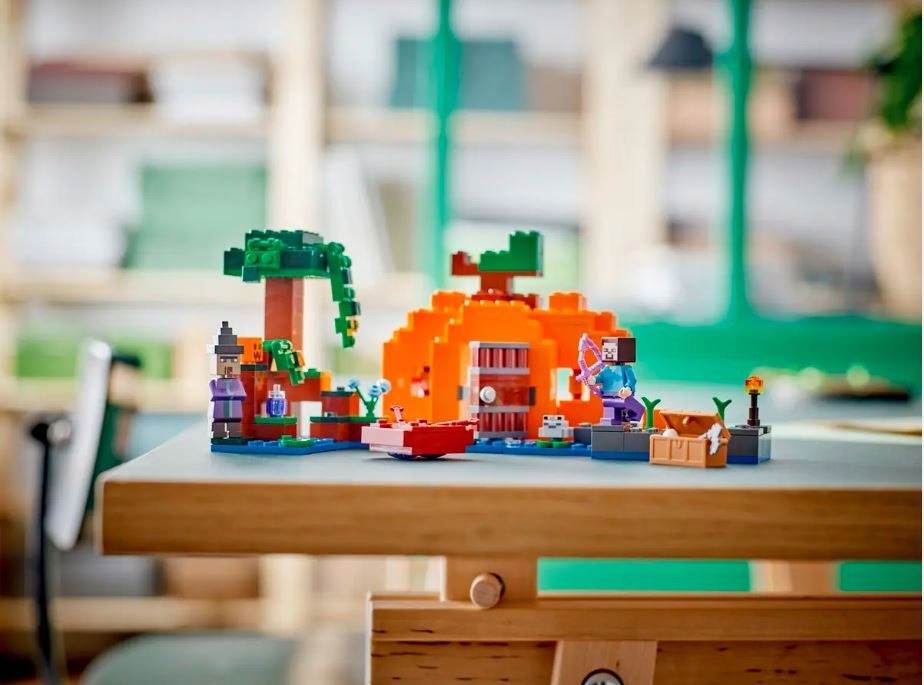 21248 klocki lego Minecraft Dyniowa farma Bohater Minecraft