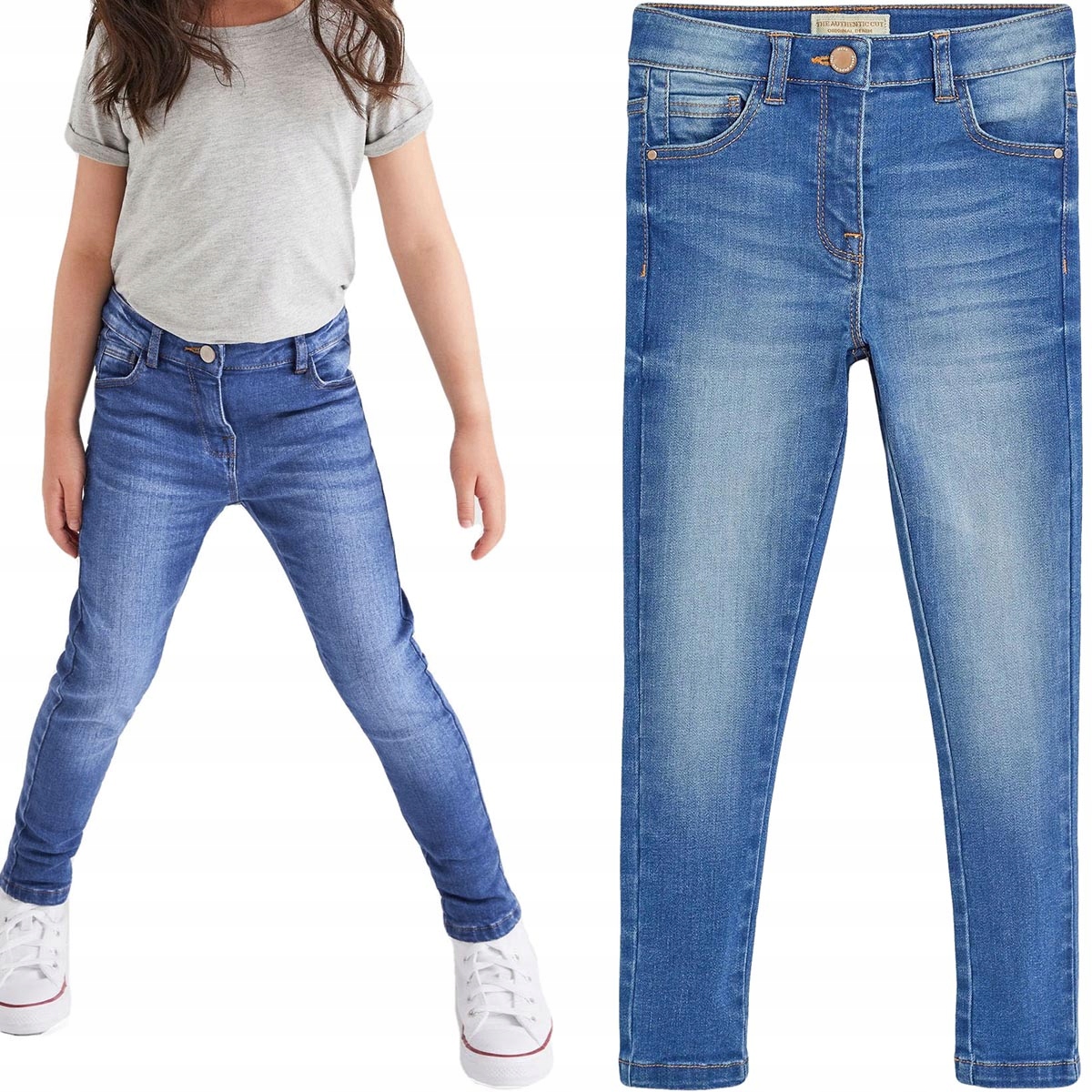 

Next Dziecięce Spodnie Jeansy Jeans Slim 140 cm