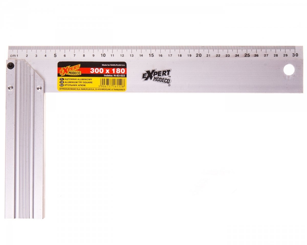 

Kątownik aluminiowy 300mm MN-83-022