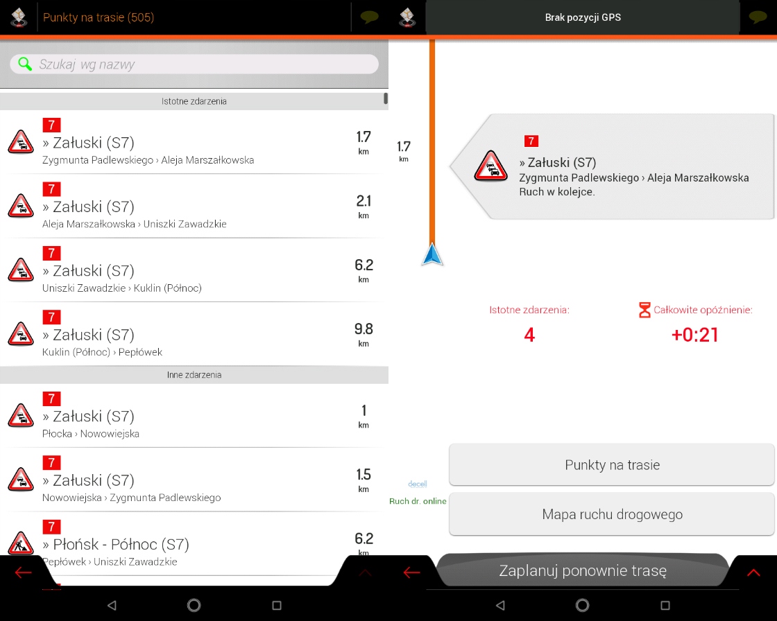 Tablet Nawigacja Navitel T505 PRO IGO PRIMO TRUCK Screen diagonal 7