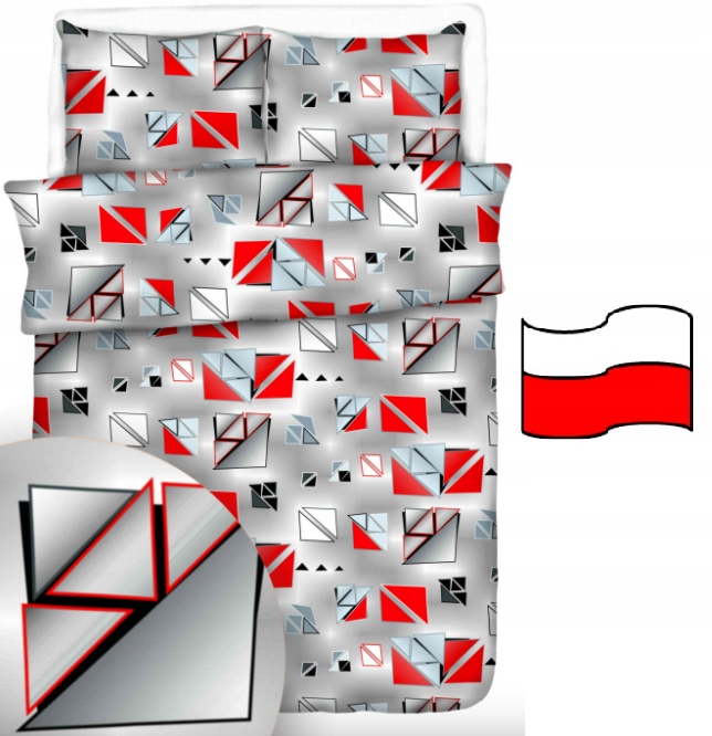 Sada povlečení z flanelu 100% Bavlna 140 x 200 cm, Polsko