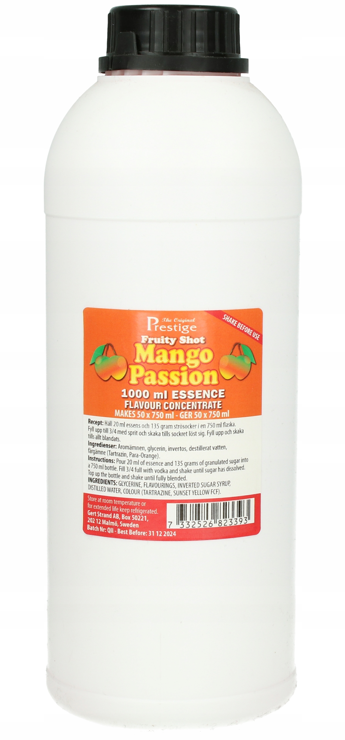 Zaprawka Prestige Mango Passion Liqueur 1L