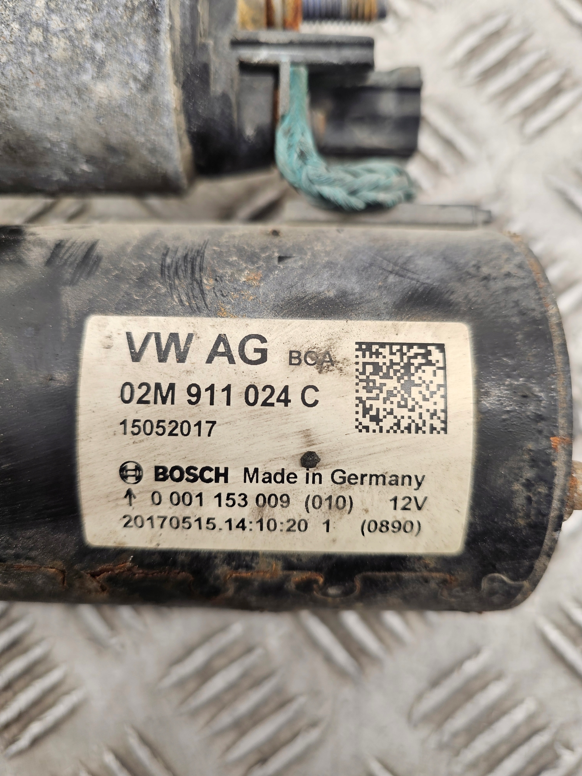 starter VW AUDI SKODA 2.0 TDI 02M911024C