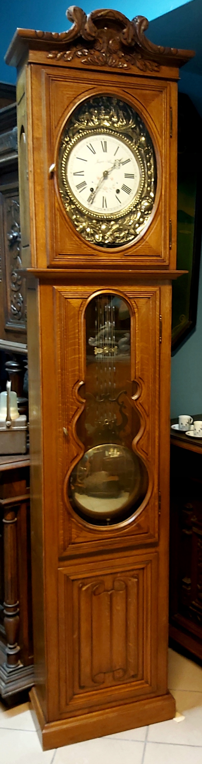 ZEGAR PODŁOGOWY COMTOISE JACQUES ALMAR FRANCJA