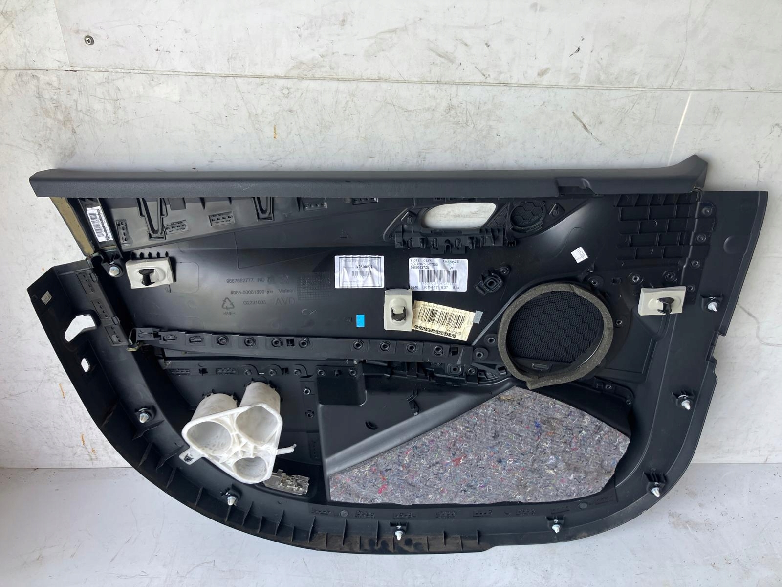 side door right front PEUGEOT 508 GT leather red NIC