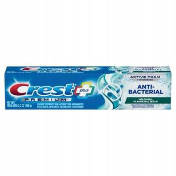 

Pasta Crest Premium Plus Anti-bacterial 198 G