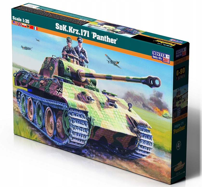 SdK. Kfz.171 Panther získaný povstalci 1:35