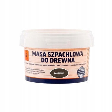 DRAGON MASA SZPACHLOWA DO DREWNA DĄB CIEMNY 250G