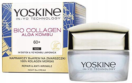 Yoskine Bio Collagen 60+ Bio-opravný Krém Proti Stárnutí
