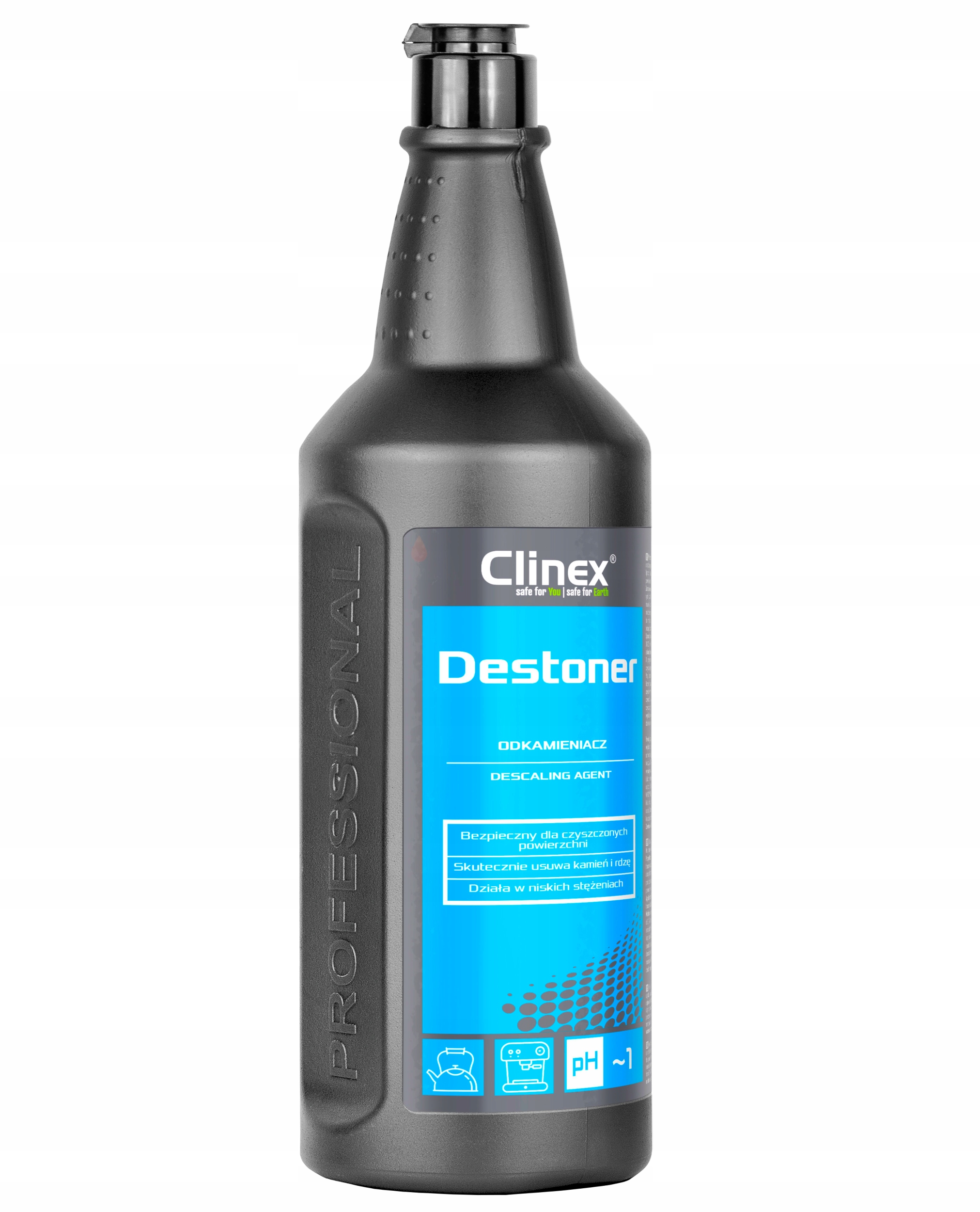 

Clinex Destoner 1L Silny uniwersalny odkamieniacz