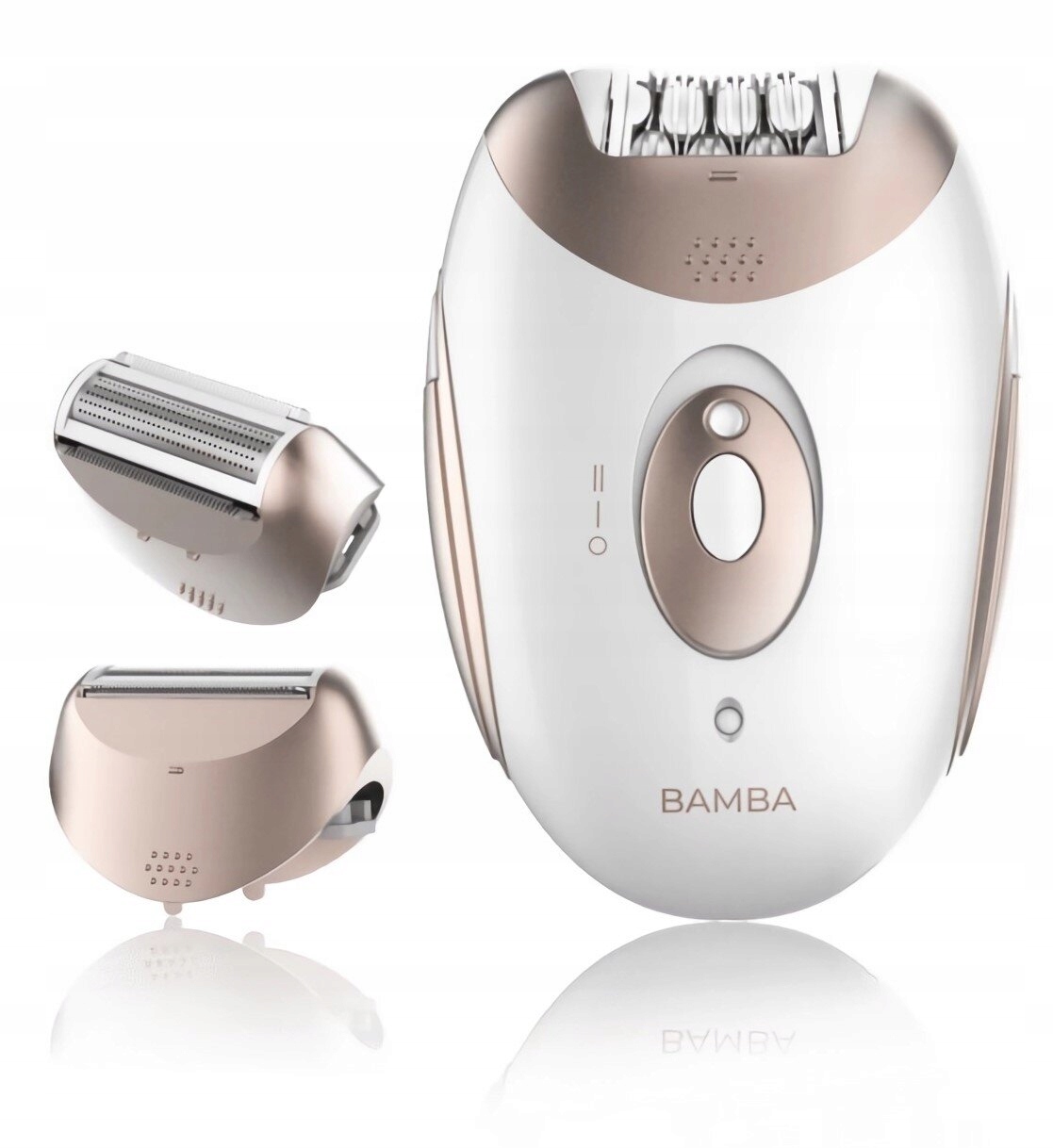 Epilátor Cecotec, 4334 Bamba SkinCare, bezdrátově/kabel, systém 18 párů pin