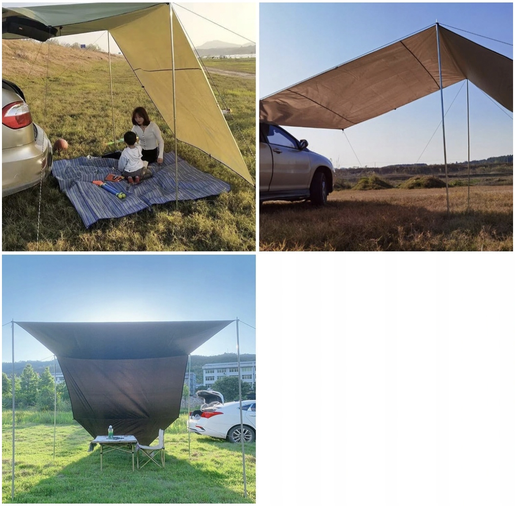 DUŻA MAKIZA SAMOCHODOWA WODOSZCZELNA 440X200 NAMIOT TYLNI PRZECIWSŁONECZNY Marka Inna