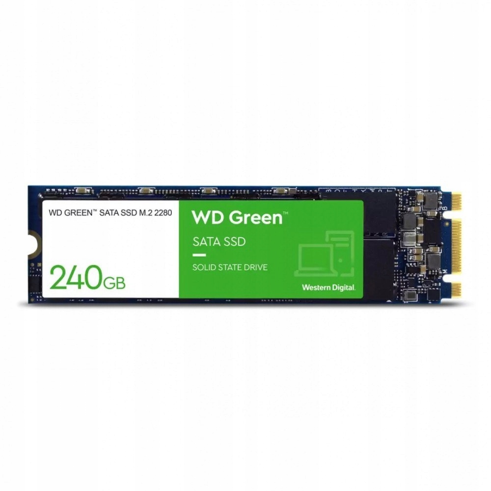 Western Digital Dysk Ssd Green 240GB Sata M.2 2280 WDS240G3G0B