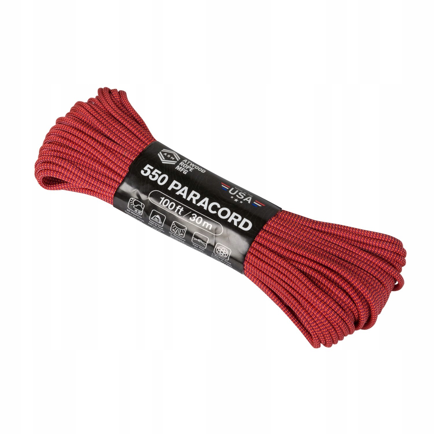 Linka Paracord 30m Color Changing Blood Moon