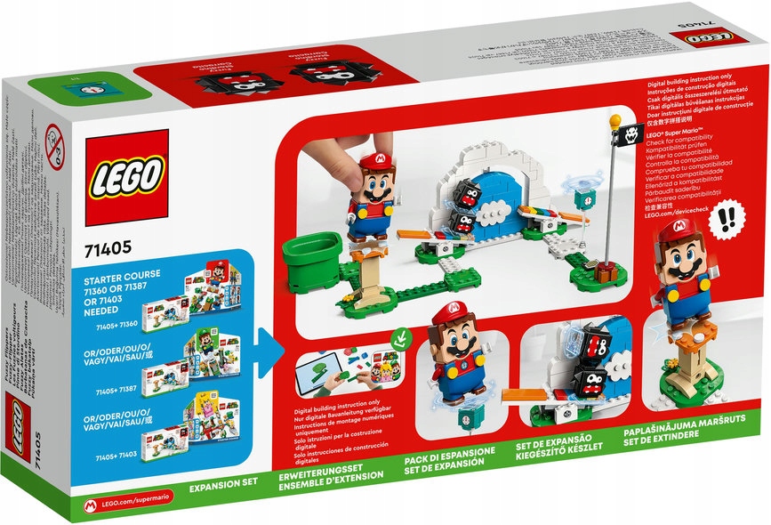 LEGO 71405 SUPER MARIO SALTA FUZZYEGO ROZSZERZENIE EAN (GTIN) 5702017155258