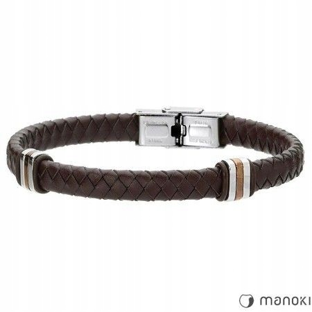 Šperky Manoki Kožený pánský náramek BA593A