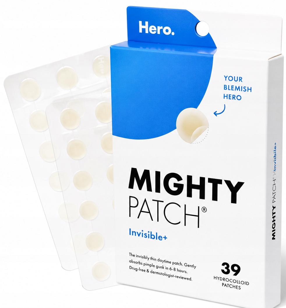 Hero Mighty Patch Invisible Plastry Na Trądzik Hydrokoloidowe 39SZT